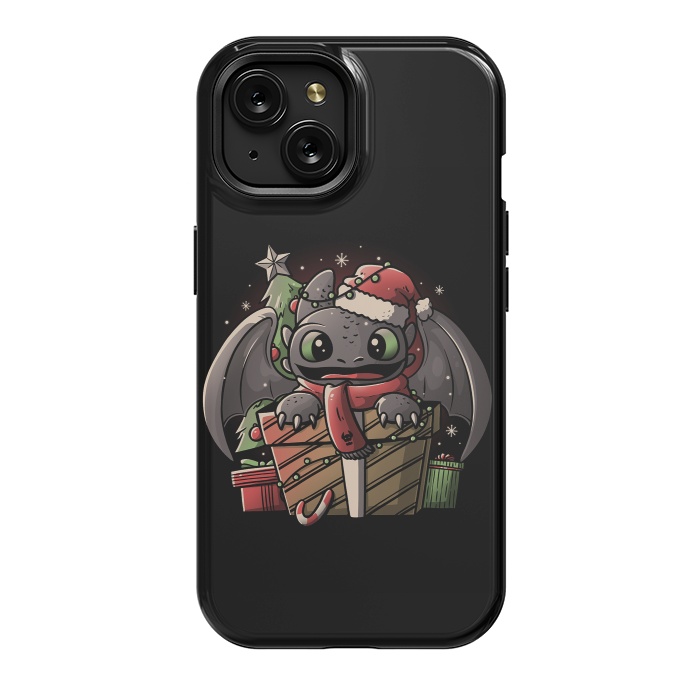 iPhone 15 StrongFit Dragon Anatomy Cute Funny Dragon Gift by eduely