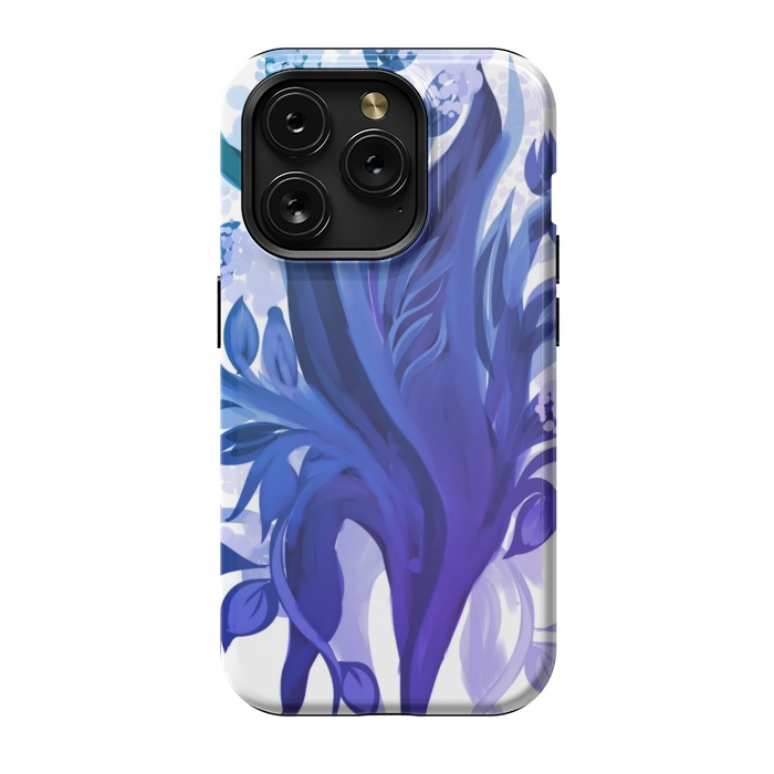 iPhone 15 Pro StrongFit Natura Blue by Josie