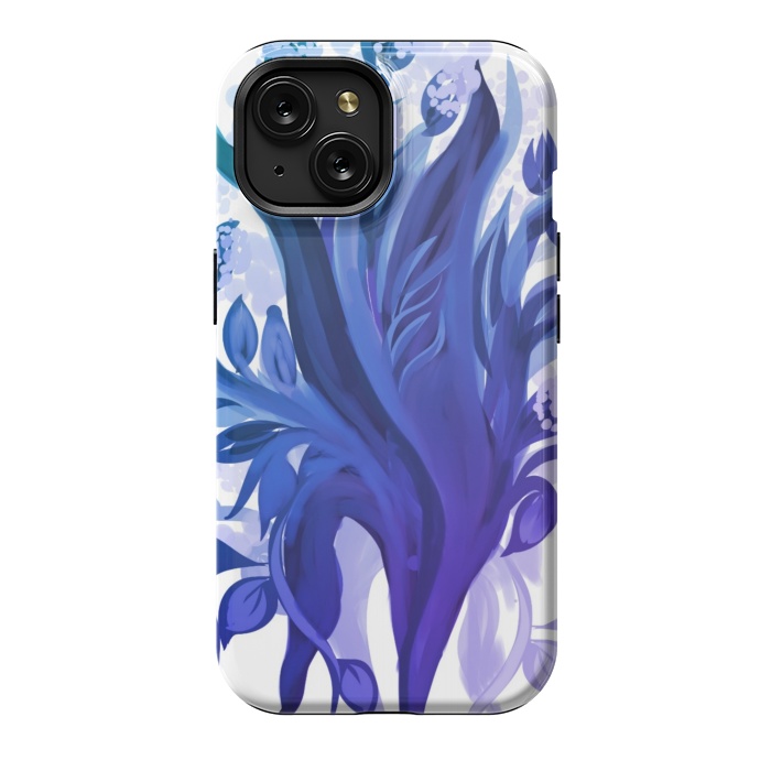 iPhone 15 StrongFit Natura Blue by Josie
