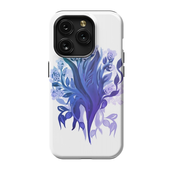 iPhone 15 Pro StrongFit Orchida Blue by Josie
