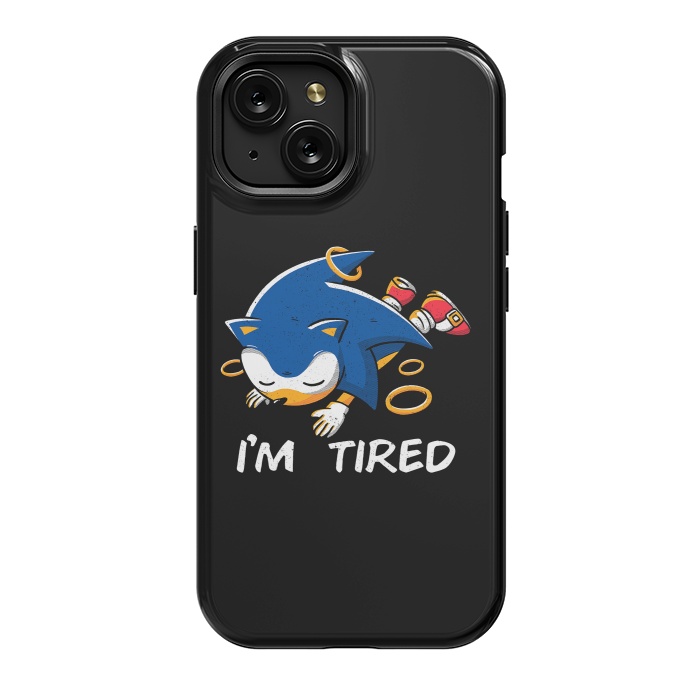 iPhone 15 StrongFit Sonic Tired  by eduely