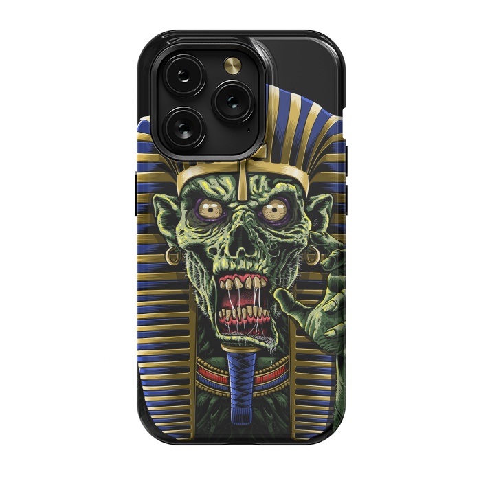 iPhone 15 Pro StrongFit Zombie Egyptian Pharaoh Mummy by Alberto