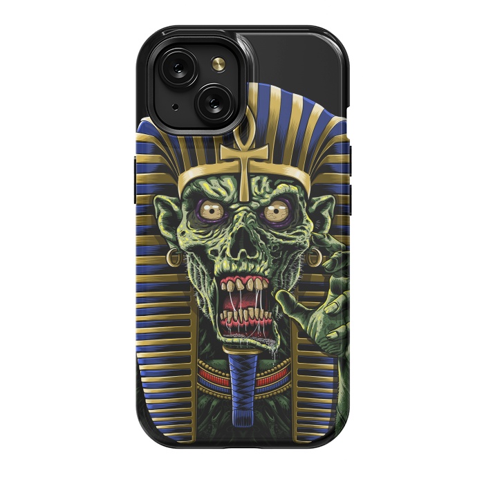 iPhone 15 StrongFit Zombie Egyptian Pharaoh Mummy by Alberto