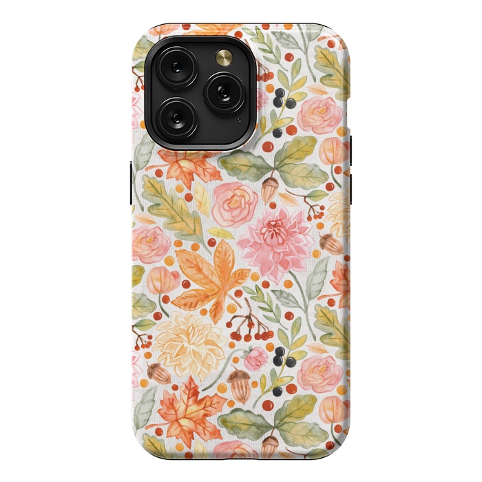 iPhone 15 Pro Max StrongFit Autumn Garden by Tangerine-Tane