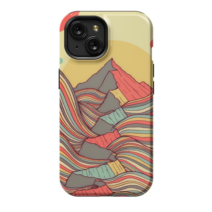 iPhone 15 StrongFit The ribbon sea cliffs by Steve Wade (Swade)