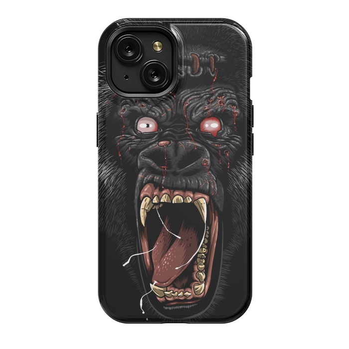 iPhone 15 StrongFit Zombie Gorilla by Alberto