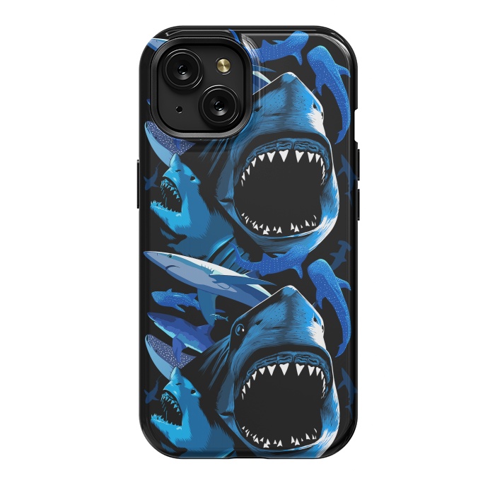 iPhone 15 StrongFit Sharks predators by Alberto
