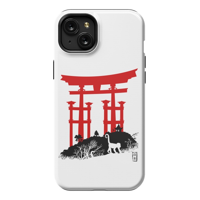 iPhone 15 Plus StrongFit Red Torii in Japan by Alberto