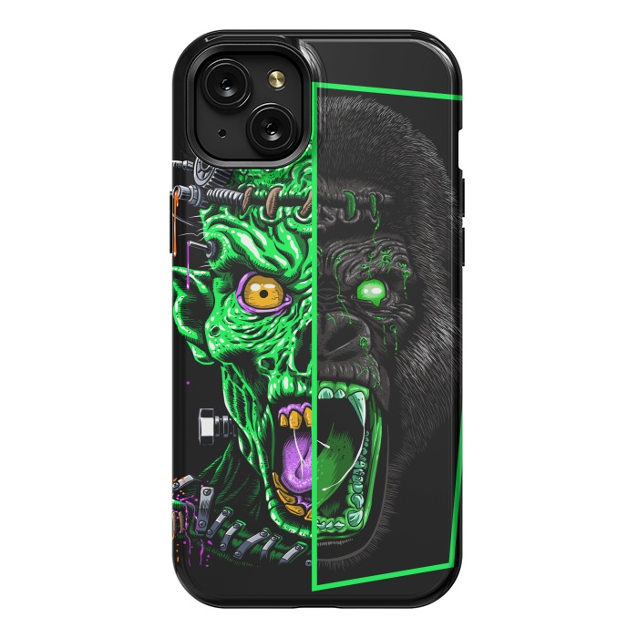 iPhone 15 Plus StrongFit Zombie vs Gorilla by Alberto