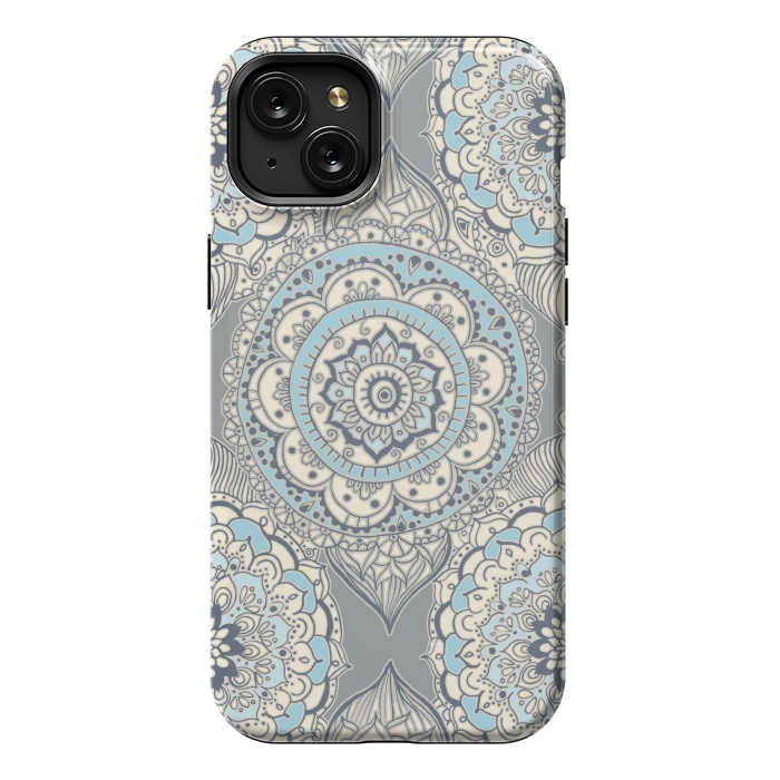 iPhone 15 Plus StrongFit Modern Farmhouse Moroccan by Tangerine-Tane