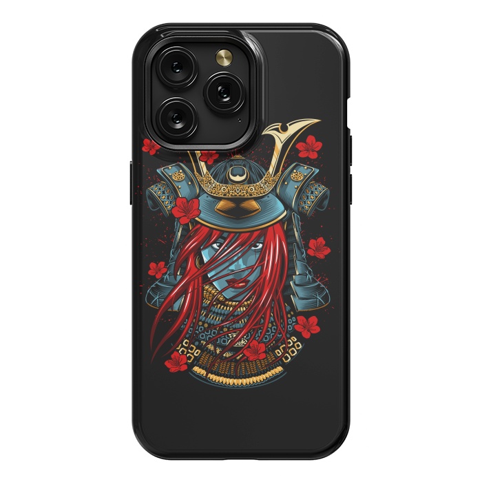 iPhone 15 Pro Max StrongFit redhead girl Samurai by Alberto