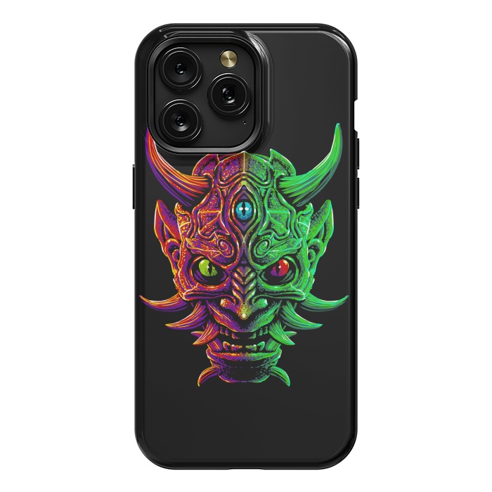 iPhone 15 Pro Max StrongFit Demon with 3 Japanese eyes by Alberto