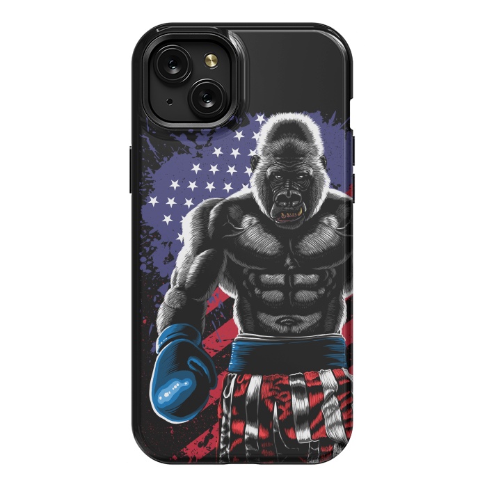iPhone 15 Plus StrongFit Gorilla boxing by Alberto