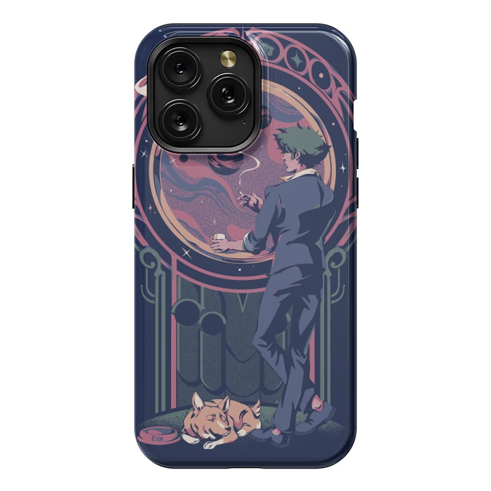iPhone 15 Pro Max StrongFit Space Cowboy Contemplation by Ilustrata