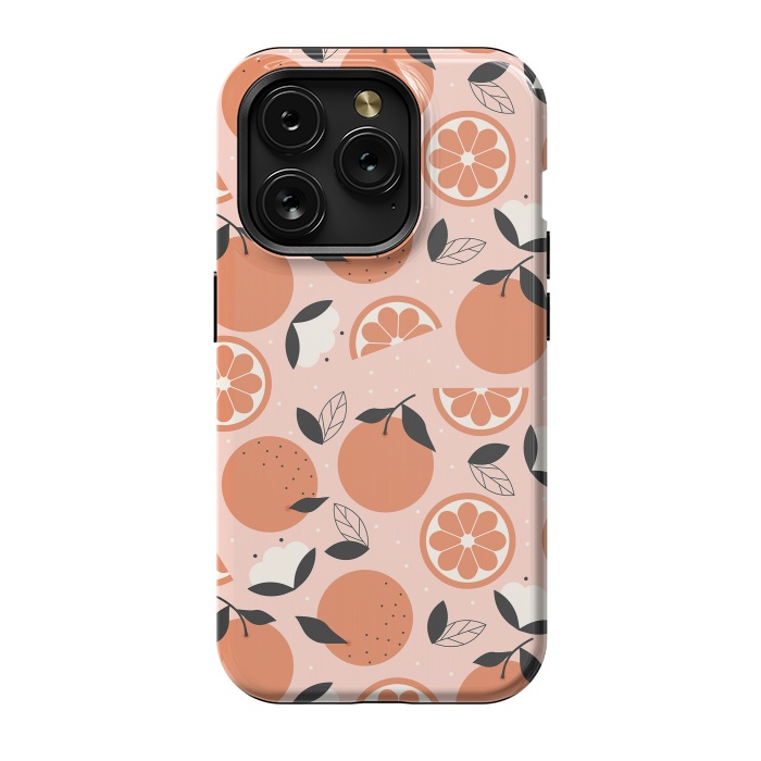 iPhone 15 Pro StrongFit Oranges by ArtPrInk