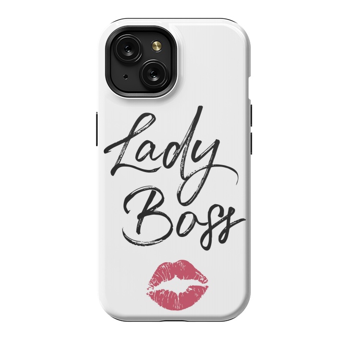 iPhone 15 StrongFit Lady Boss Kiss by Martina
