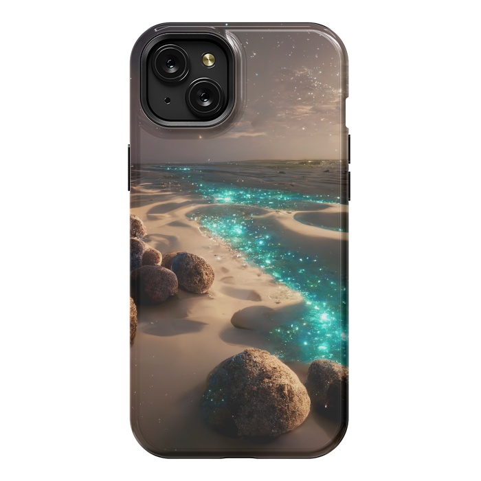 iPhone 15 Plus StrongFit fantasy beach by haroulita