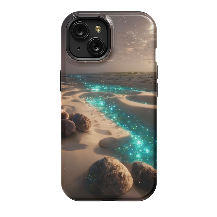 iPhone 15 StrongFit fantasy beach by haroulita