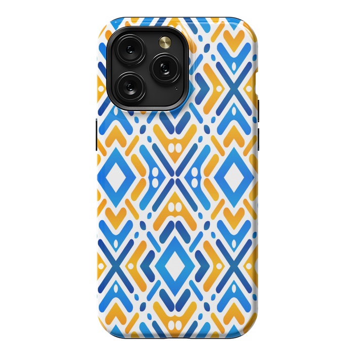 iPhone 15 Pro Max StrongFit Colorful pattern by Bledi