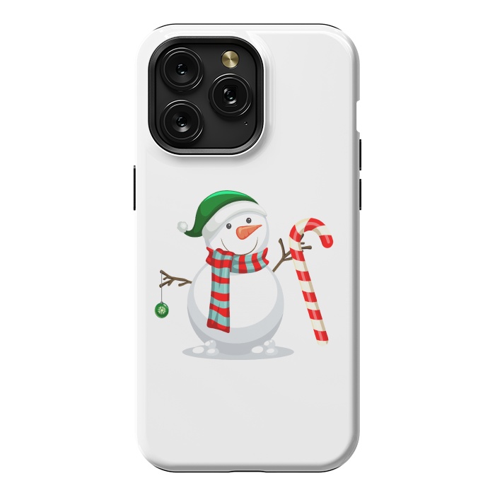 iPhone 15 Pro Max StrongFit Snowman by Bledi