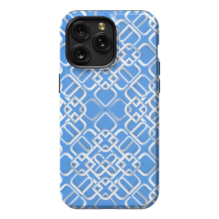 iPhone 15 Pro Max StrongFit Arabic White Ornament 3 by Bledi