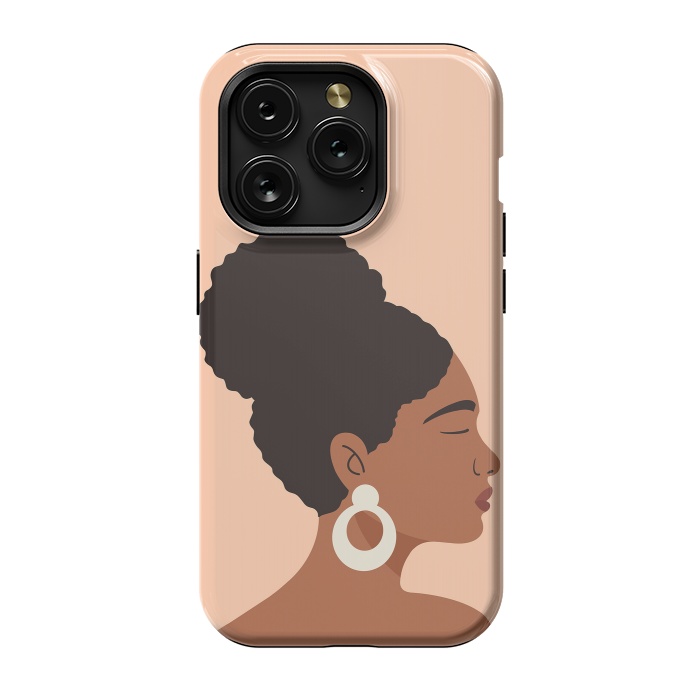 iPhone 15 Pro StrongFit Afro Girl by ArtPrInk