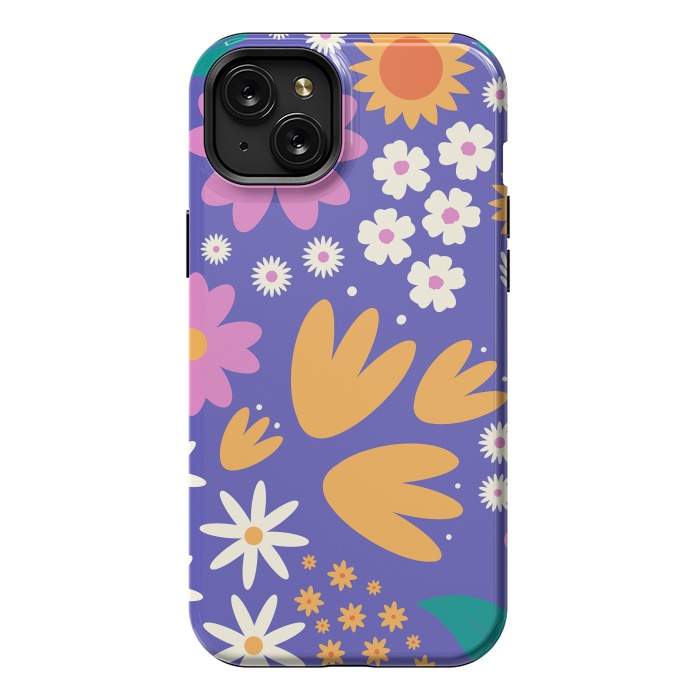 iPhone 15 Plus StrongFit Wildflower Spring Fest by ArtPrInk