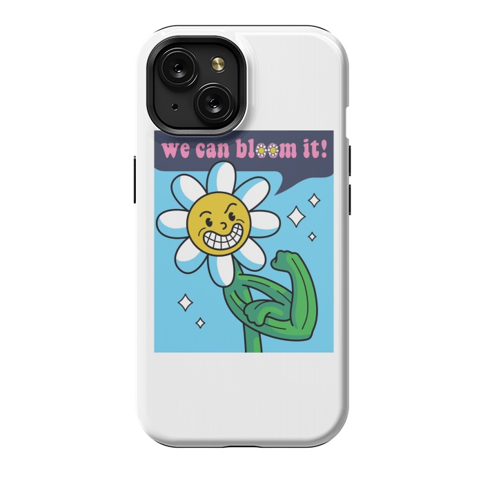 iPhone 15 StrongFit Flower Power by Afif Quilimo