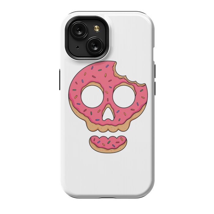 iPhone 15 StrongFit Skull Doughnut by Afif Quilimo