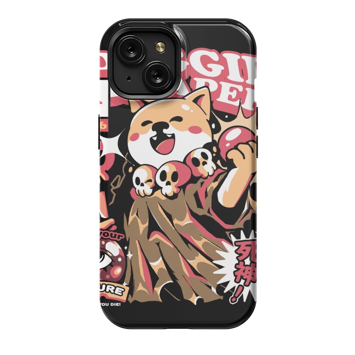 iPhone 15 StrongFit Doggie Reaper by Ilustrata