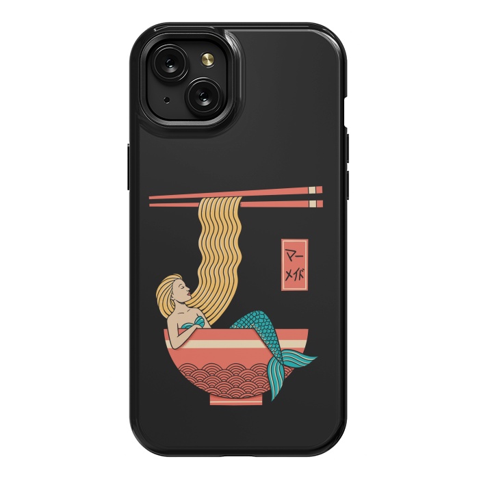 iPhone 15 Plus StrongFit Mermaid Ramen by Coffee Man