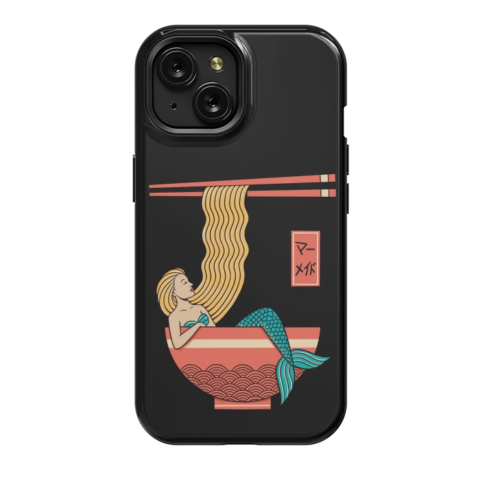 iPhone 15 StrongFit Mermaid Ramen by Coffee Man