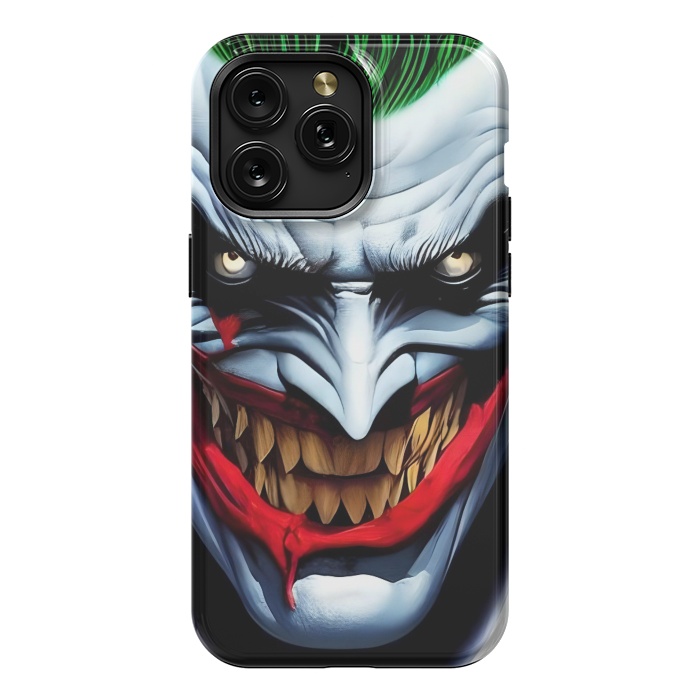 iPhone 15 Pro Max StrongFit Why so Serious? by Mitxel Gonzalez