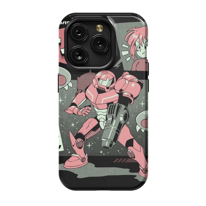 iPhone 15 Pro StrongFit Bounty Hunter From Space by Ilustrata