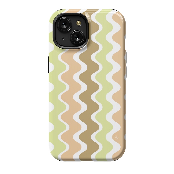 iPhone 15 StrongFit Retro Waves by Martina
