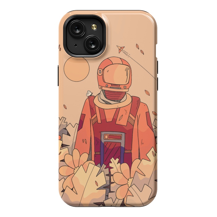 iPhone 15 Plus StrongFit Forest astronaut by Steve Wade (Swade)