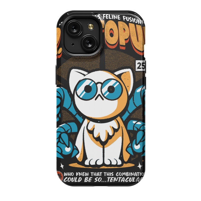 iPhone 15 StrongFit Dr. Octopurr by Ilustrata