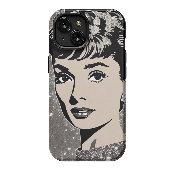 iPhone 15 StrongFit Audrey Hepburn  by Winston