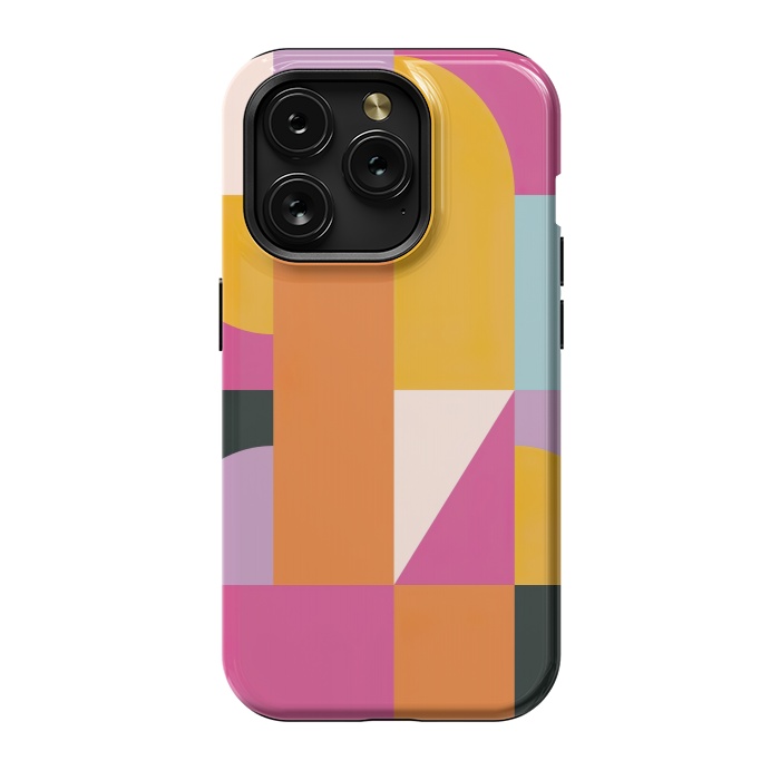 iPhone 15 Pro StrongFit Abstract geometric  by Winston
