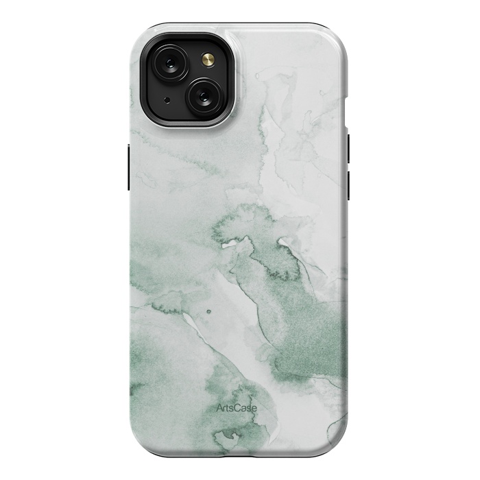 iPhone 15 Plus StrongFit Green Cheescake by ArtsCase