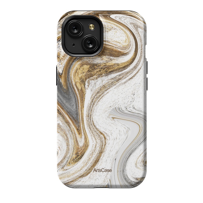 iPhone 15 StrongFit Brown Coffee by ArtsCase