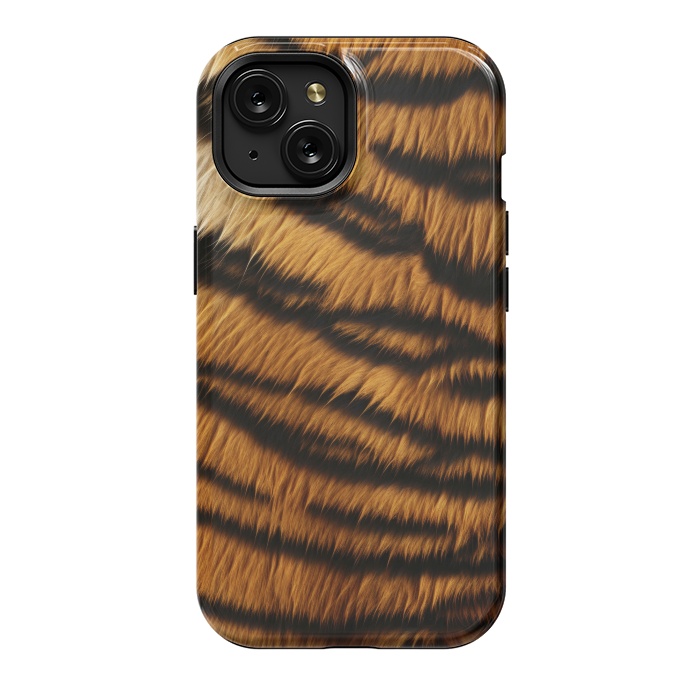 iPhone 15 StrongFit Tiger Skin by ArtsCase