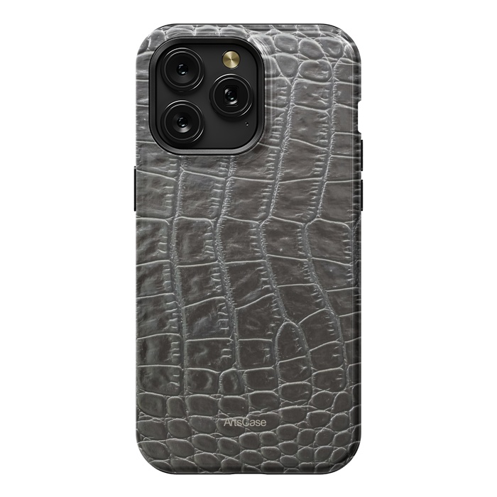 iPhone 15 Pro Max StrongFit Snake Leather by ArtsCase