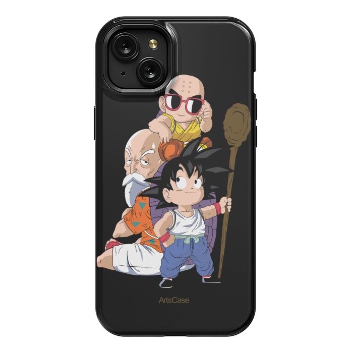 iPhone 15 Plus StrongFit Discover the Magic: A World of Adventure. by ArtsCase
