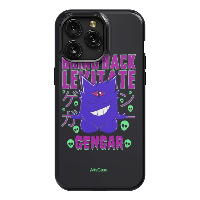 iPhone 15 Pro Max StrongFit Hauntingly Delightful: Bring Home the Mischief with Gengar-Inspired by ArtsCase