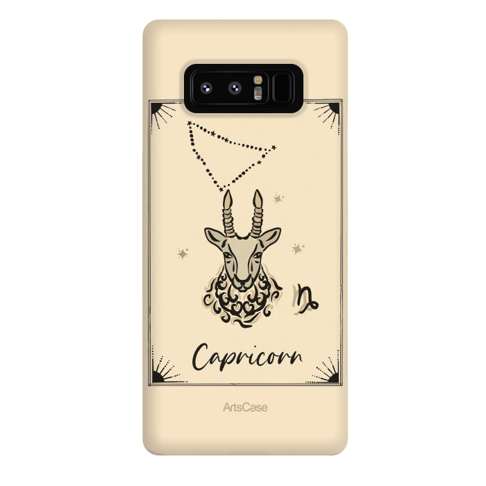 Galaxy Note 8 StrongFit Capricorn by ArtsCase
