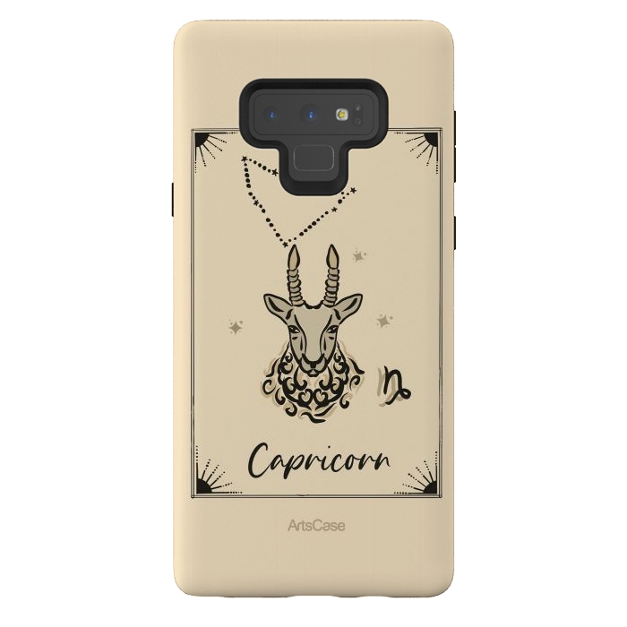 Galaxy Note 9 StrongFit Capricorn by ArtsCase