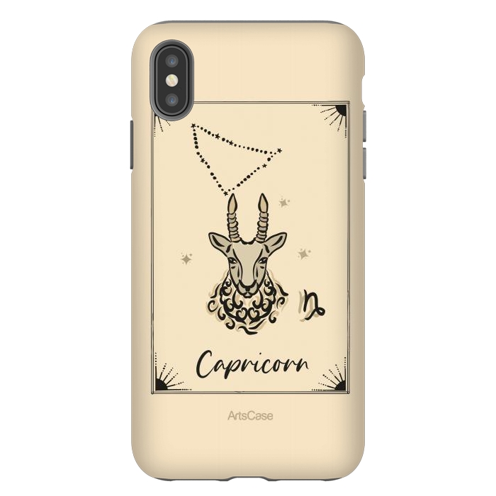 iPhone Xs Max StrongFit Capricorn by ArtsCase