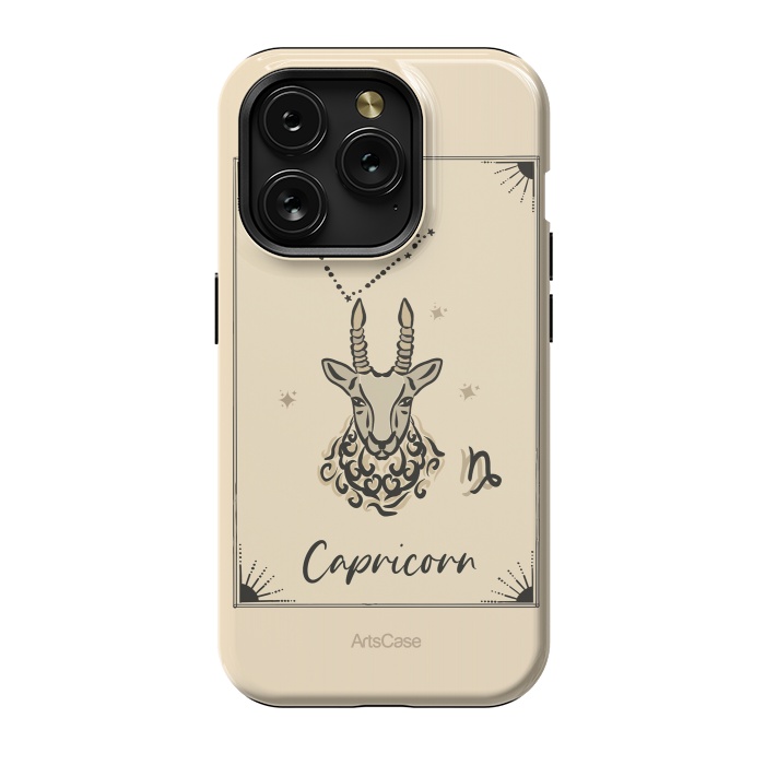 iPhone 15 Pro StrongFit Capricorn by ArtsCase