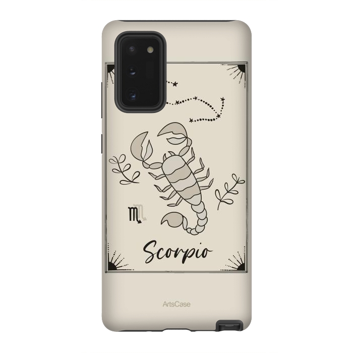 Galaxy Note 20 StrongFit Scorpio by ArtsCase